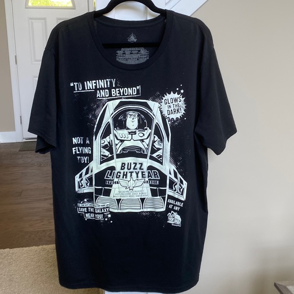Disney Tops - Glow-in-the-dark Buzz Lightyear T-shirt
